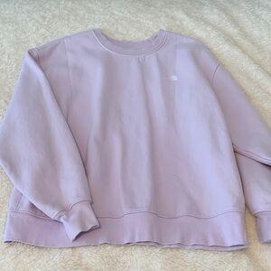 The North Face Lavender Crewneck Sweatshirt